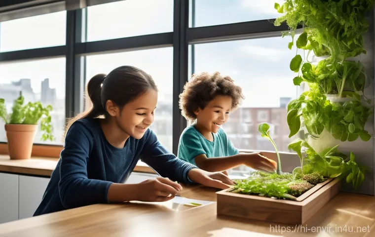 환경보호와 경제 성장 - Prompt 1: Sustainable Urban Oasis**