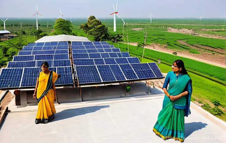 기후 변화에 대한 정책 대응 - Prompt 1: "The Dawn of Renewable India"**