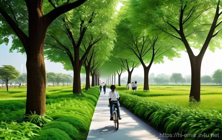 환경 법률의 발전 - **Prompt:** "A vibrant and empowering scene showcasing active community involvement and legal enforc...